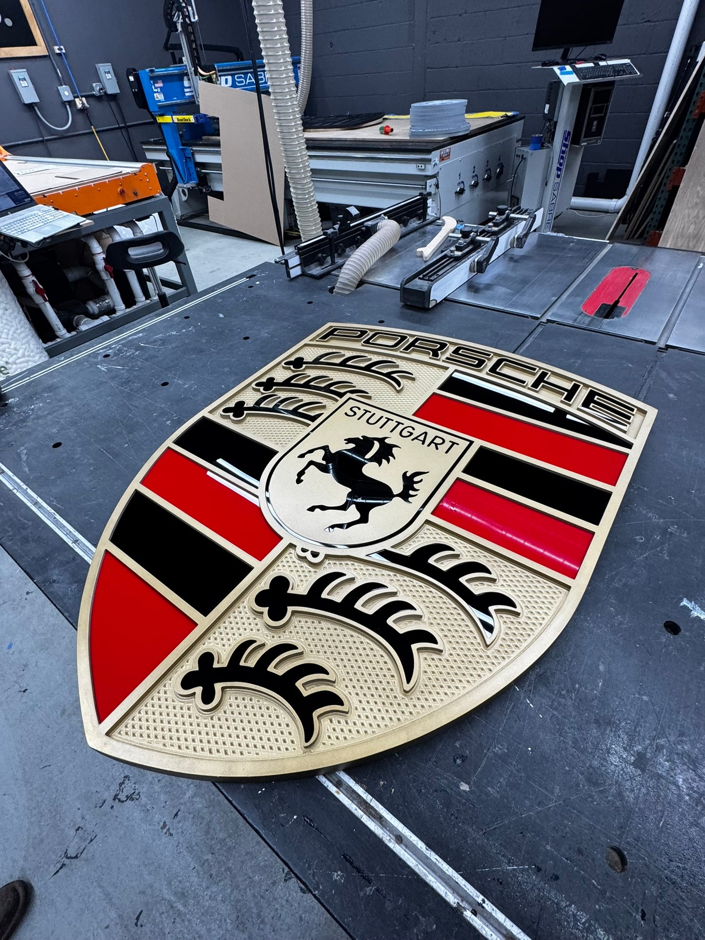 Porsche crest, Porsche Logo, Hood Emblem