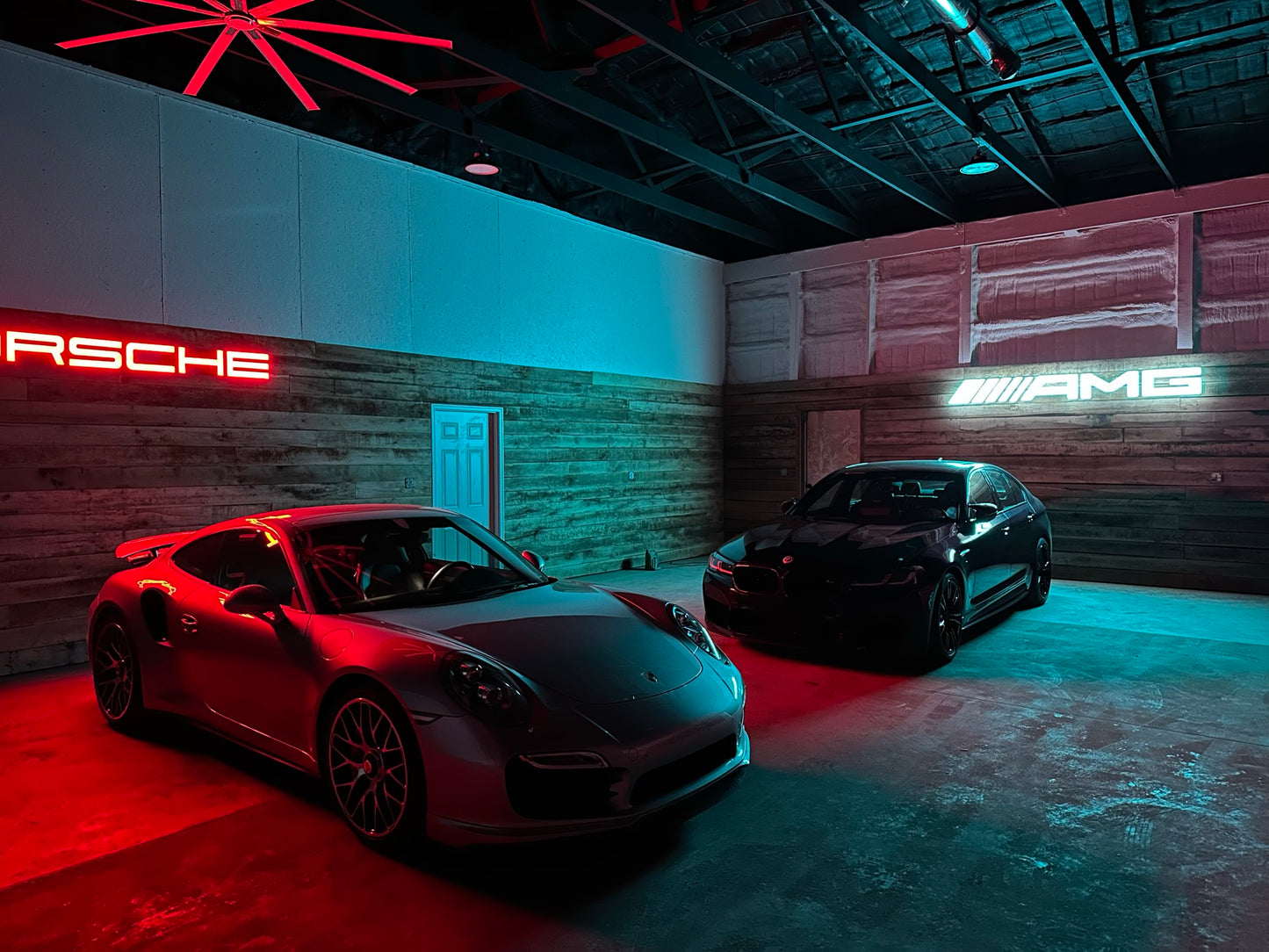 Dealership Sign, LEDs