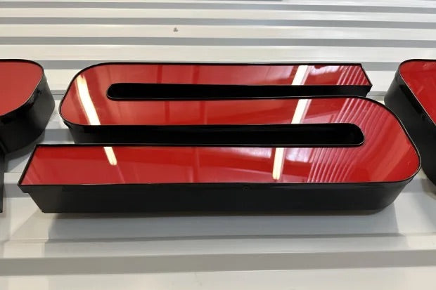 Dealership Sign, LEDs