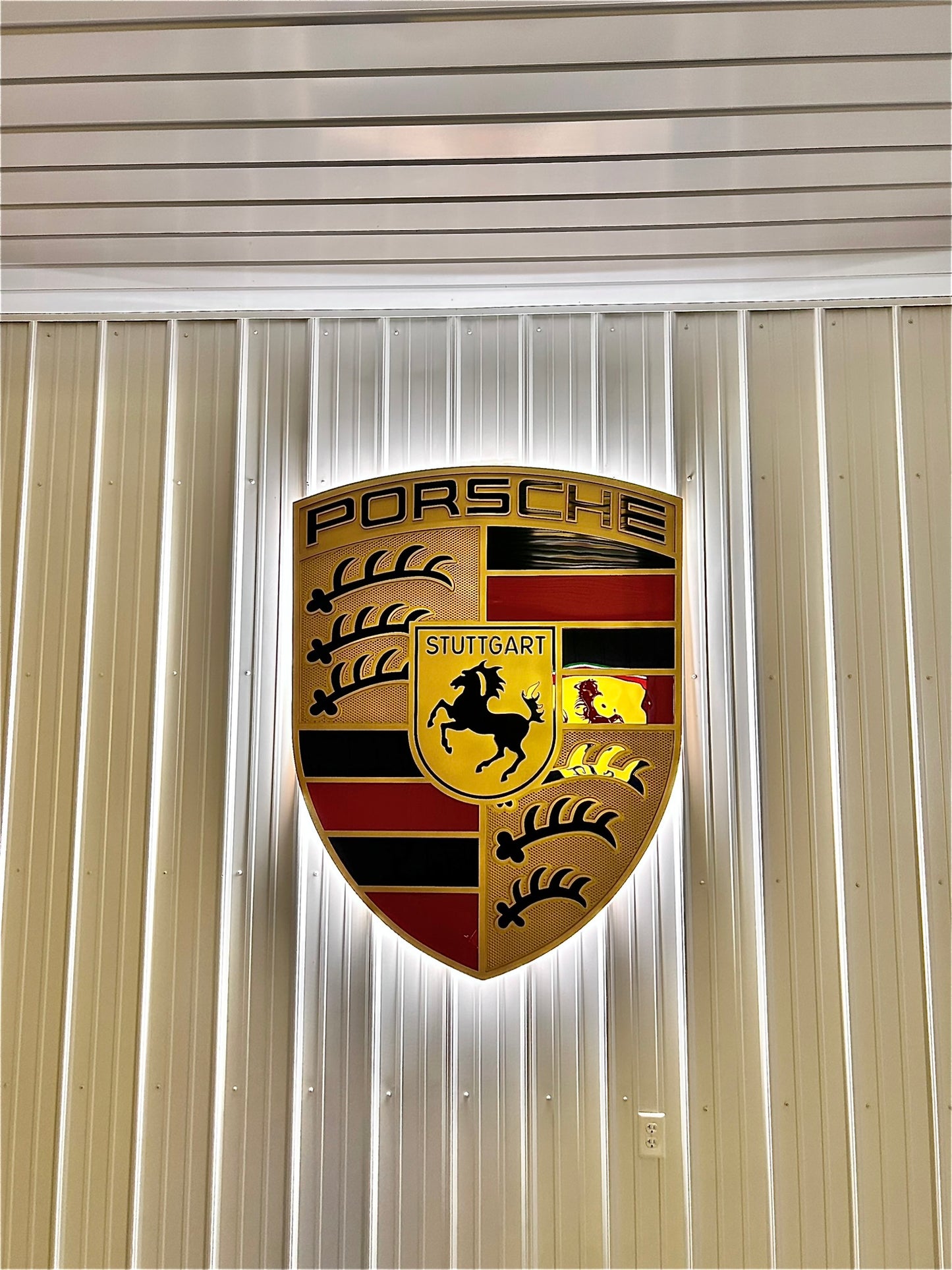 Porsche crest, Porsche Logo, Hood Emblem