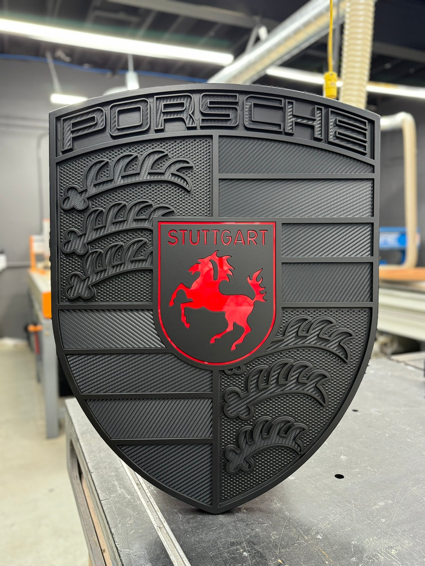 Porsche crest, Porsche Logo, Hood Emblem